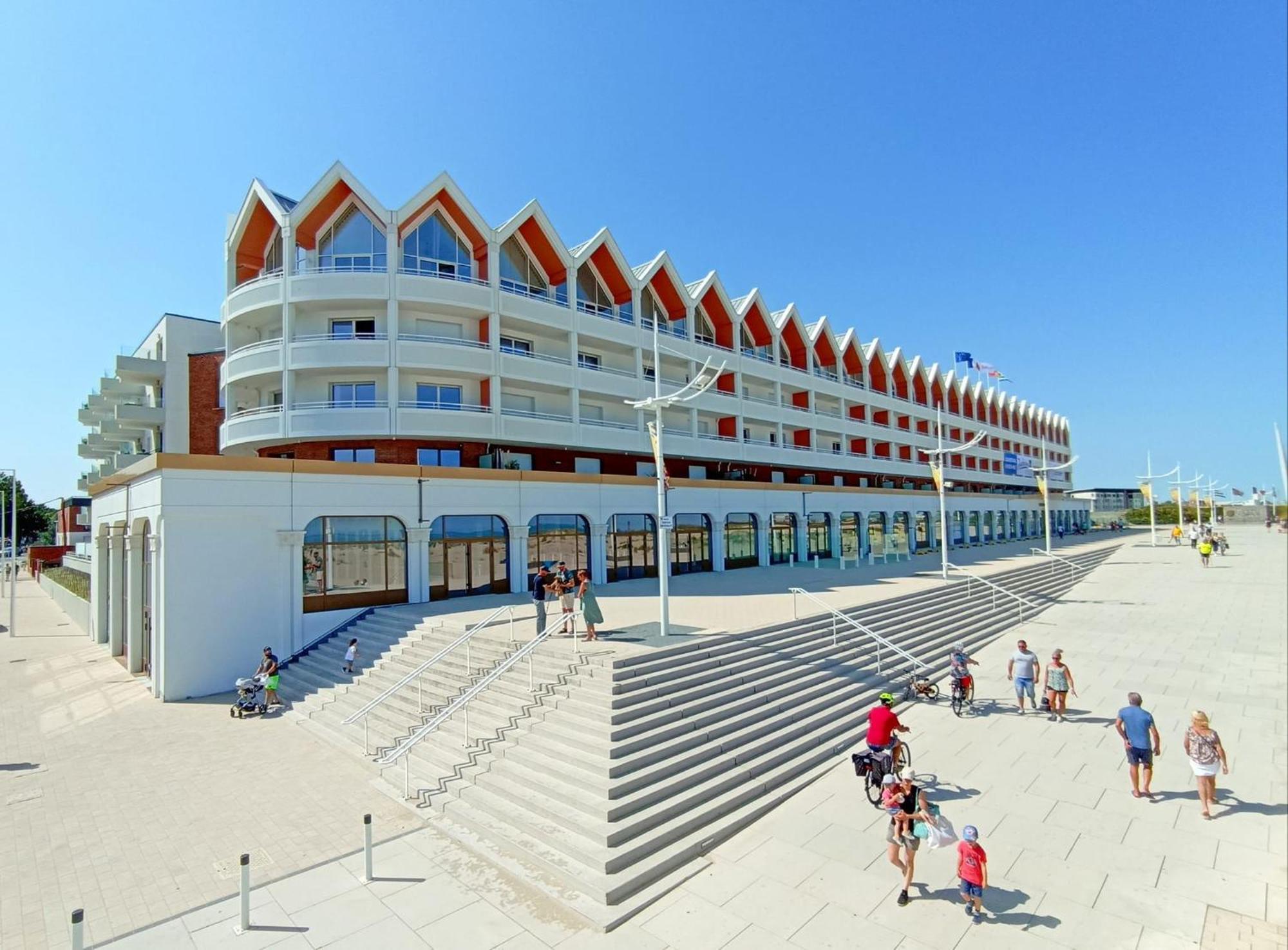L'Intemporel Plage - Malo'Cation ダンケルク エクステリア 写真